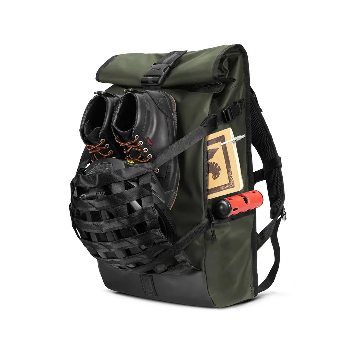 Chrome Industries : Barrage Freight 34L Pack : Black - Image 15