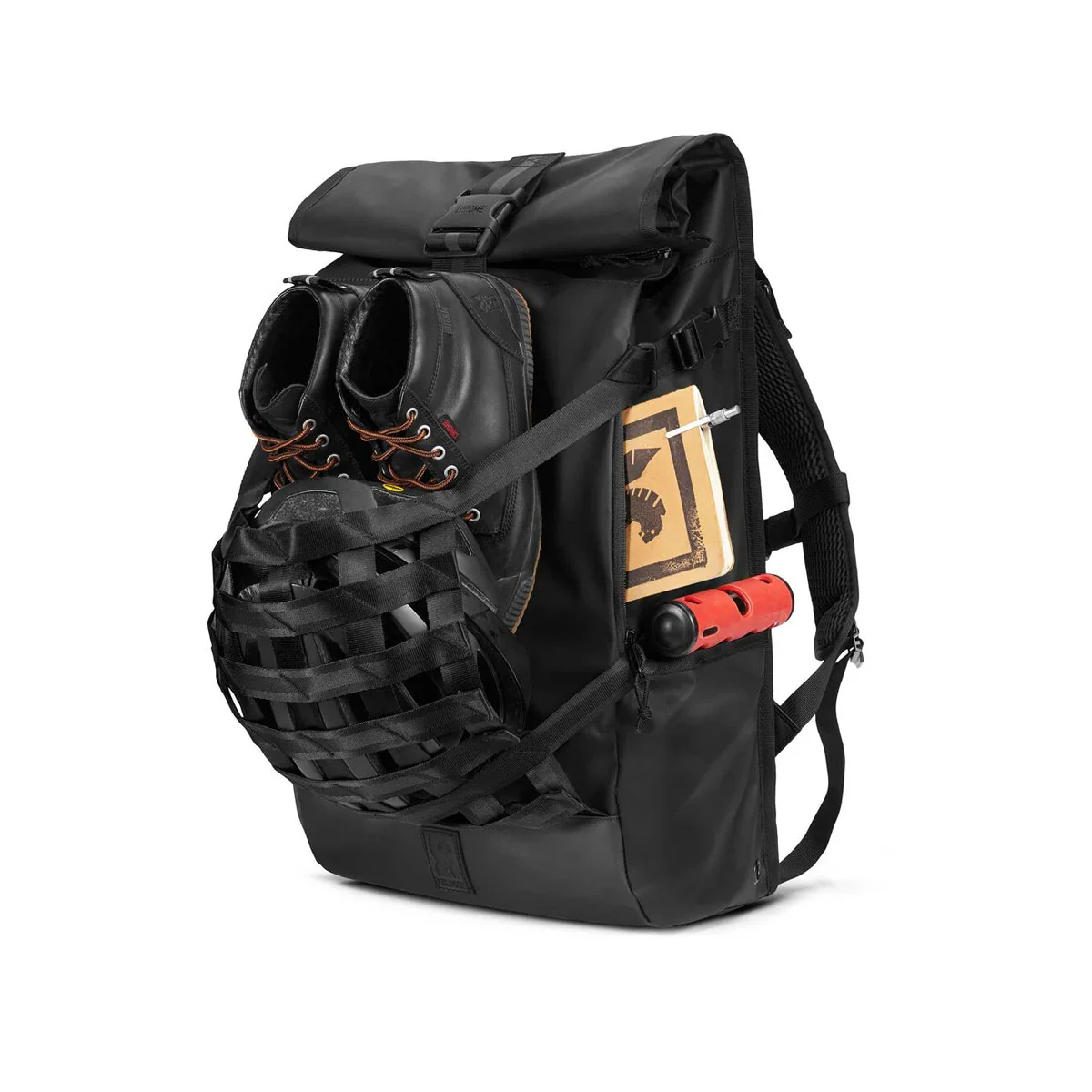 Chrome Industries : Barrage Freight 34L Pack : Black - Image 4
