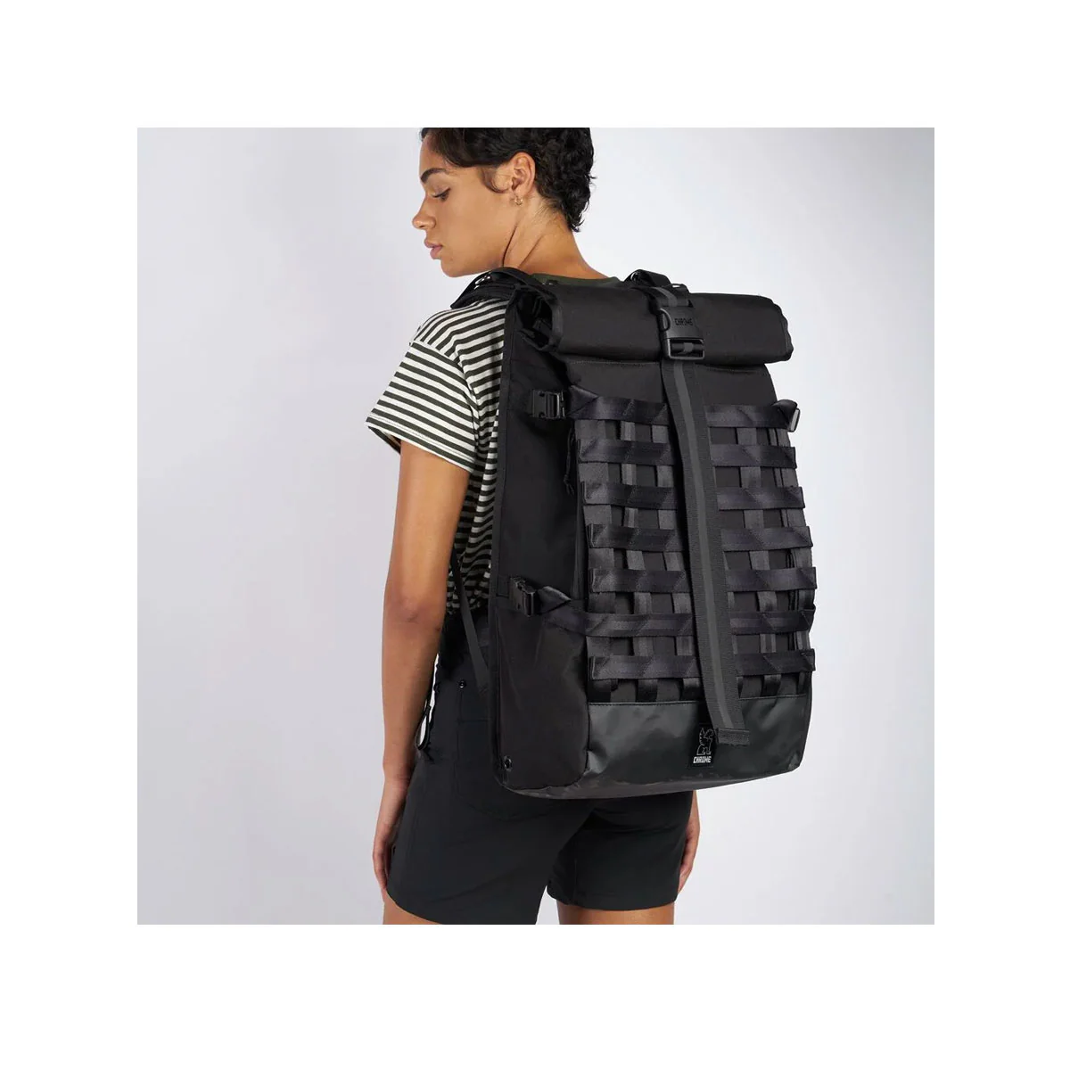 Chrome Industries : Barrage Freight 34L Pack : Black - Image 8