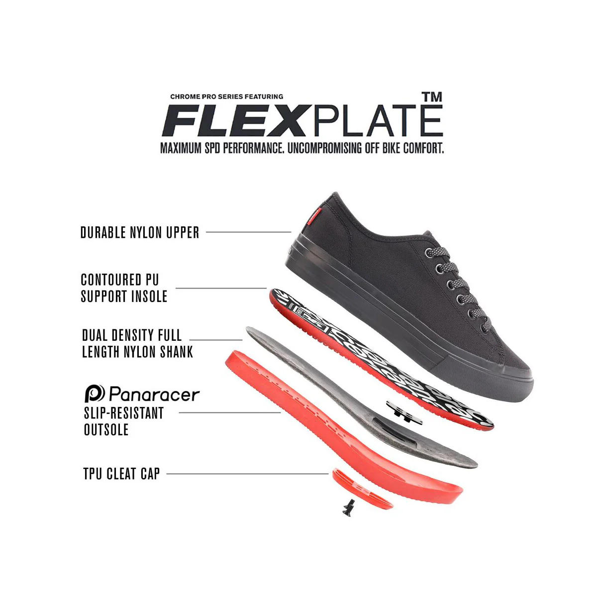 Chrome Industries : Kursk AW Pro Sneaker : Night Reflective - Image 4