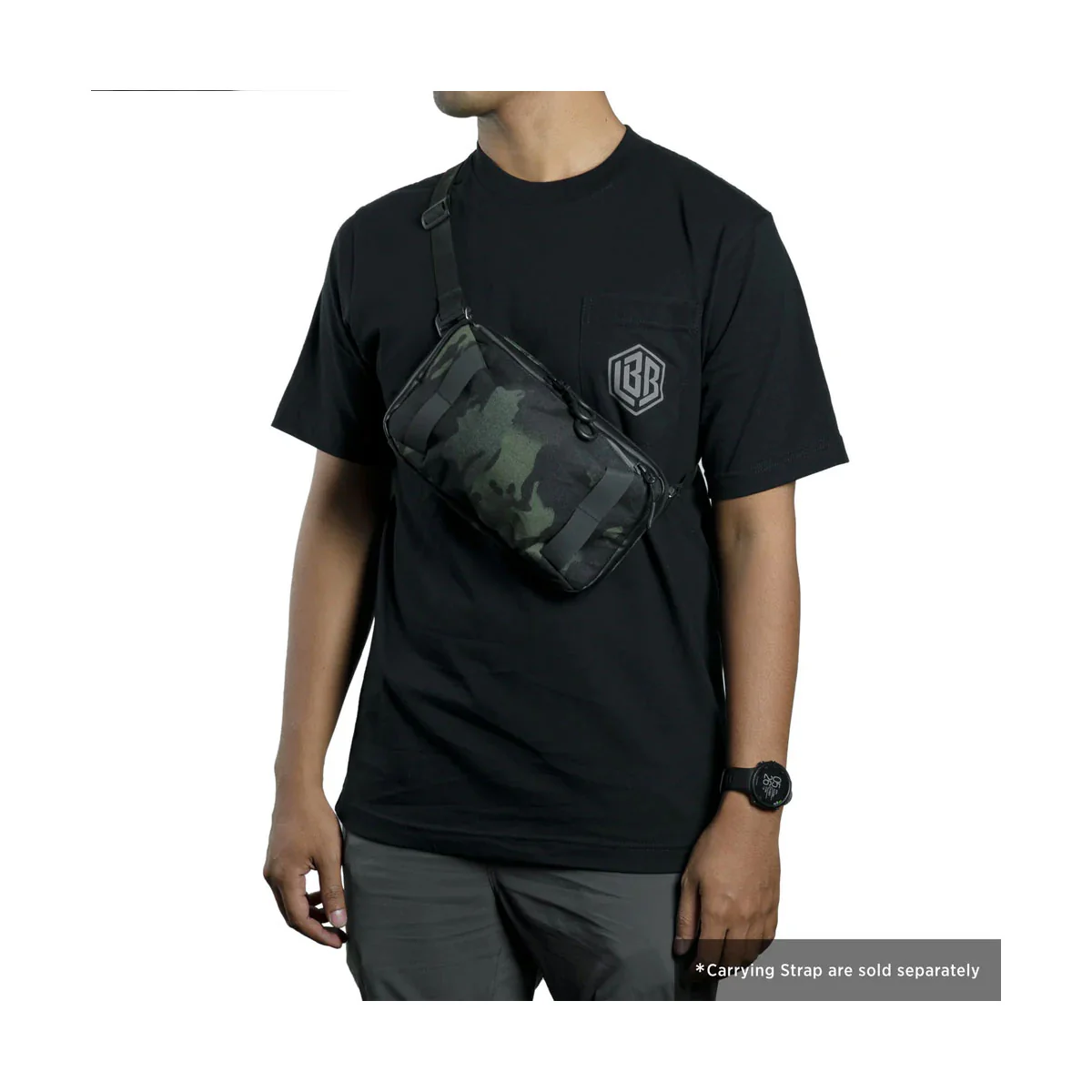 Life Behind Bars : The Division Half Pouch : X50 Multicam Black - Image 14