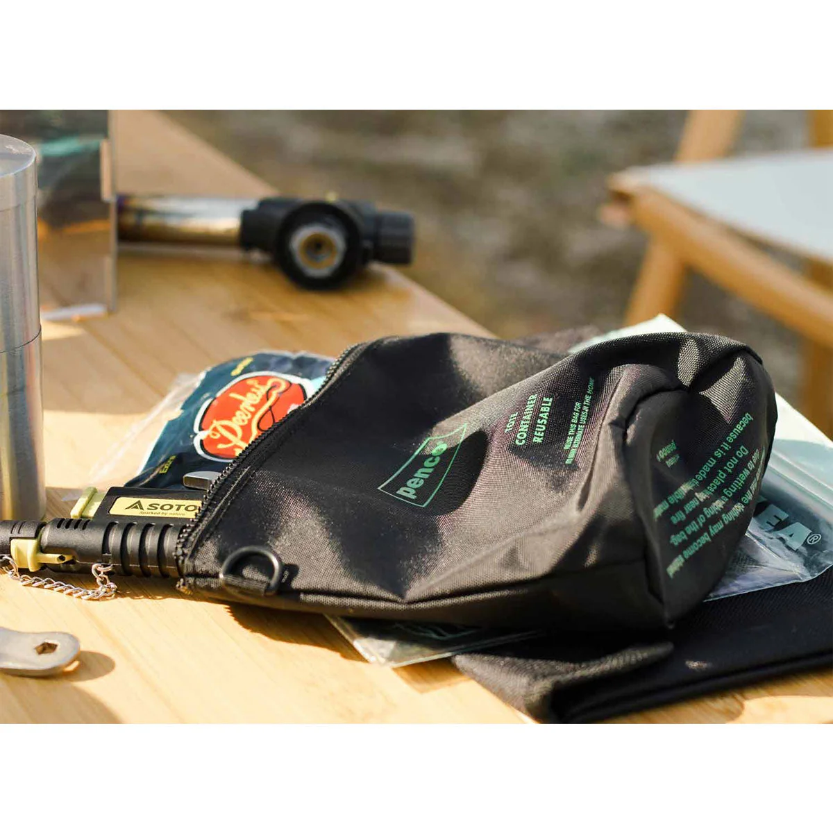 Penco : Bucket Pouch : Black - Image 5