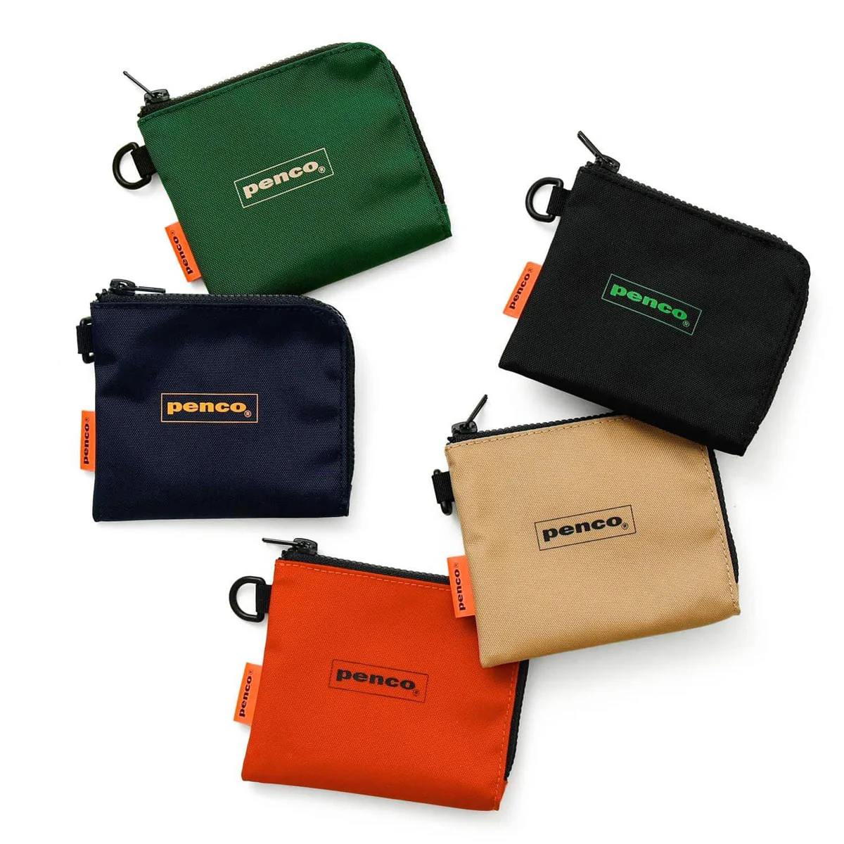 Penco : L-Zip Purse : Black - Image 11