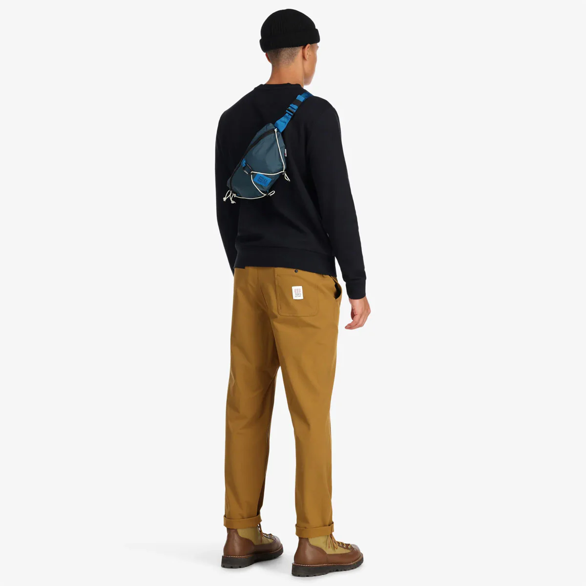 Topo Designs : TopoLite Hip Pack : Pond Blue - Image 4