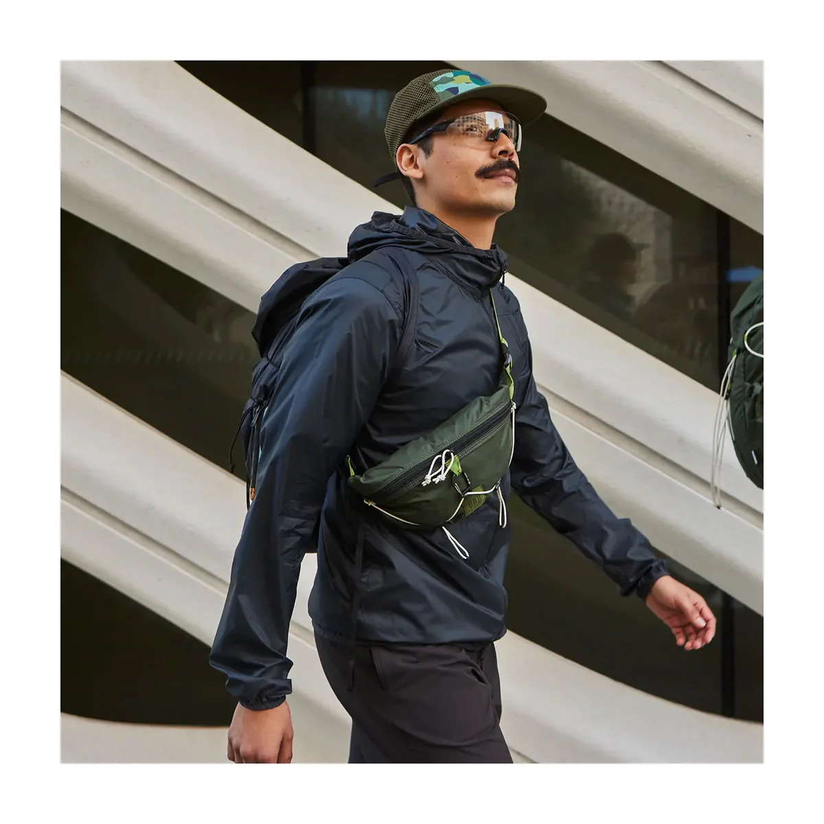 Topo Designs : TopoLite Hip Pack : Pond Blue - Image 9