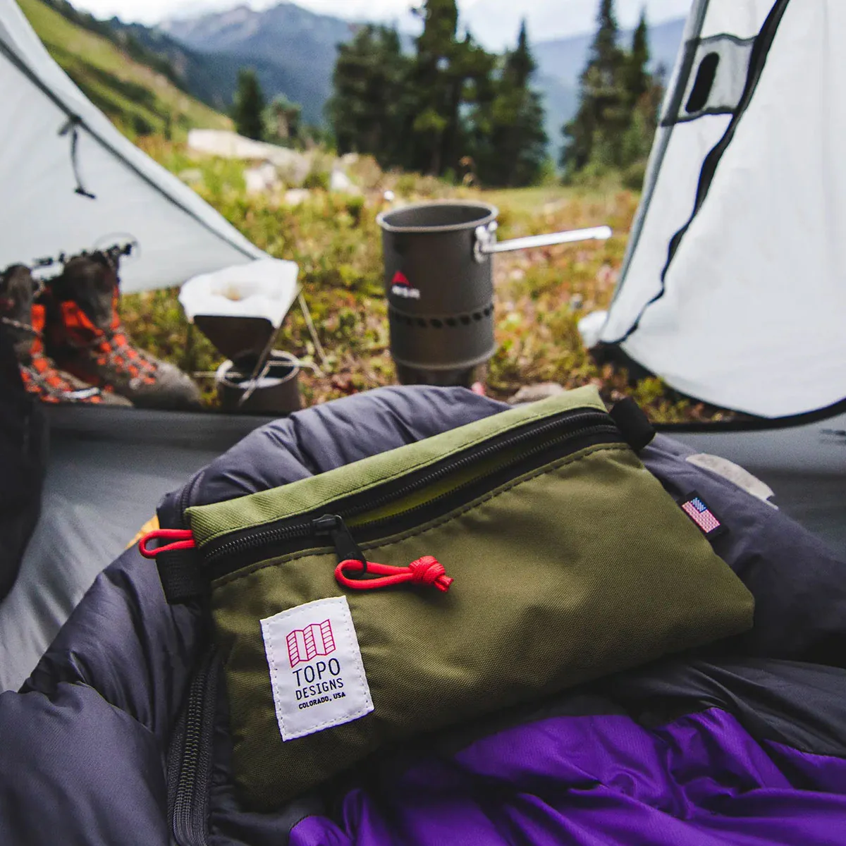 Topo Designs : Accessory Bag : Black/Black/Black - Image 5