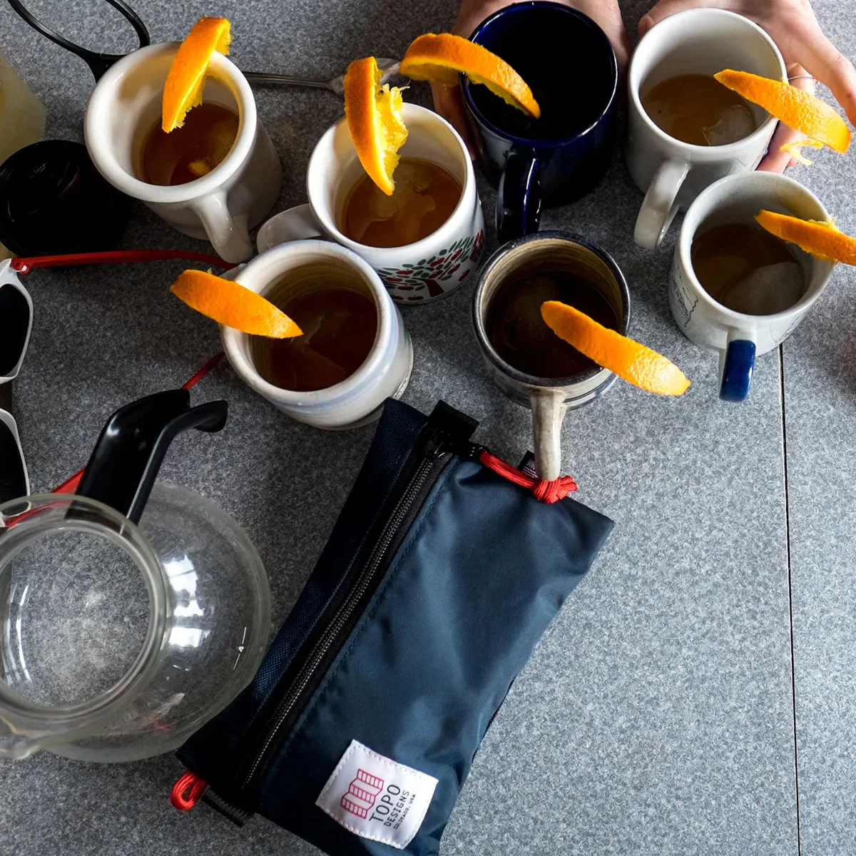 Topo Designs : Accessory Bag : Black/Black/Black - Image 6