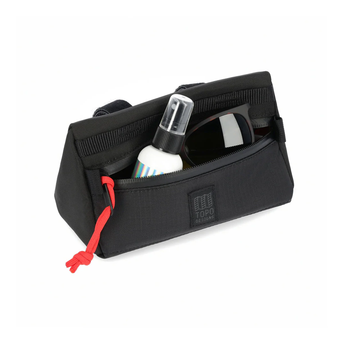 Topo Designs : Mountain Bike Bag Mini : Bone White/Blue - Image 5