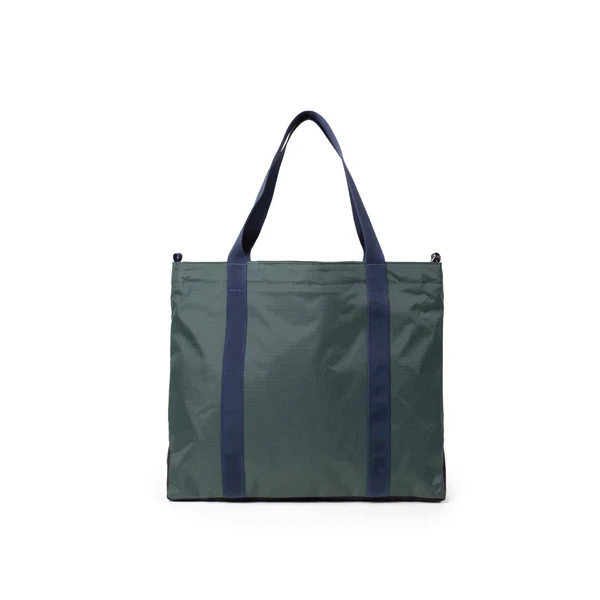 Topo Designs : Mountain Essential Tote : Forest / Bone White - Image 3