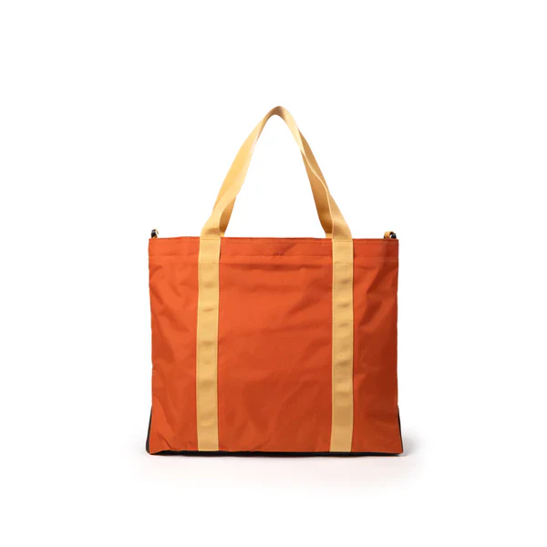 Topo Designs : Mountain Essential Tote : Woodland / Terracotta - Image 3