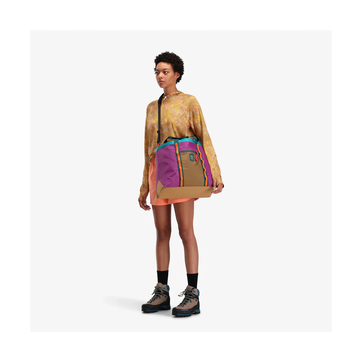 Topo Designs : Mountain Utility Tote : Woodland / Terracotta - Image 9