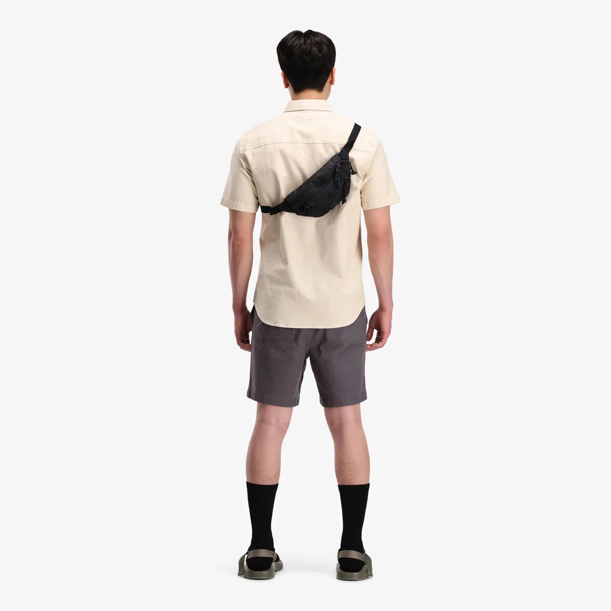 Topo Designs : Mountain Waist Pack : Loganberry/Bone White - Image 9